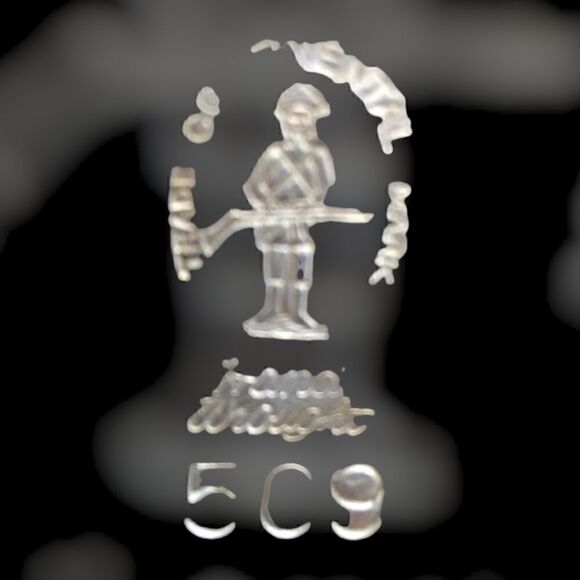 PITCHER & TRAY 509 & 596 HAND Wrought  SilverlookTrade Mark Continental  VINTAGE - Picture 6 of 6